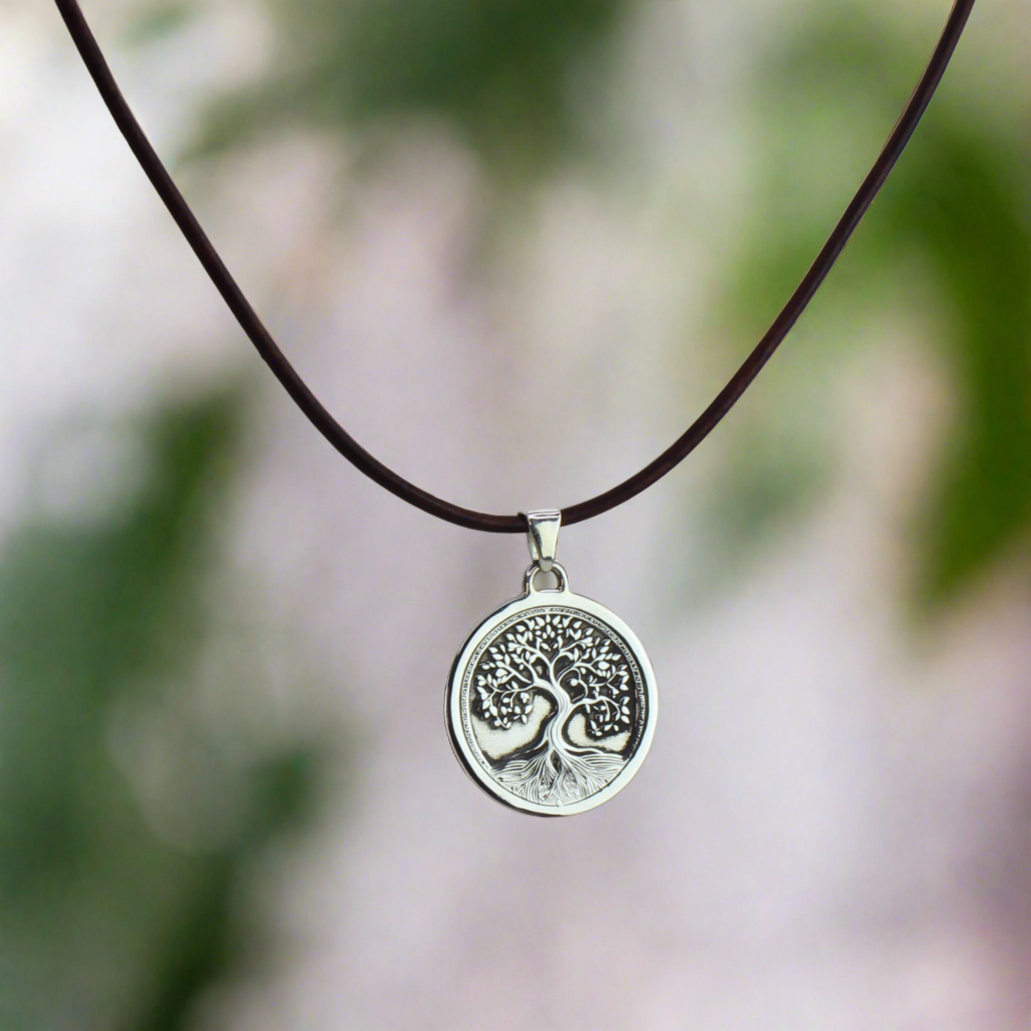 Tree of Life Necklace, Sterling Silver