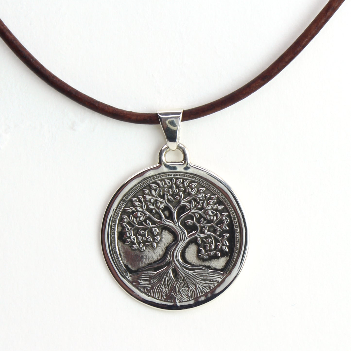 Tree of Life Necklace, Sterling Silver