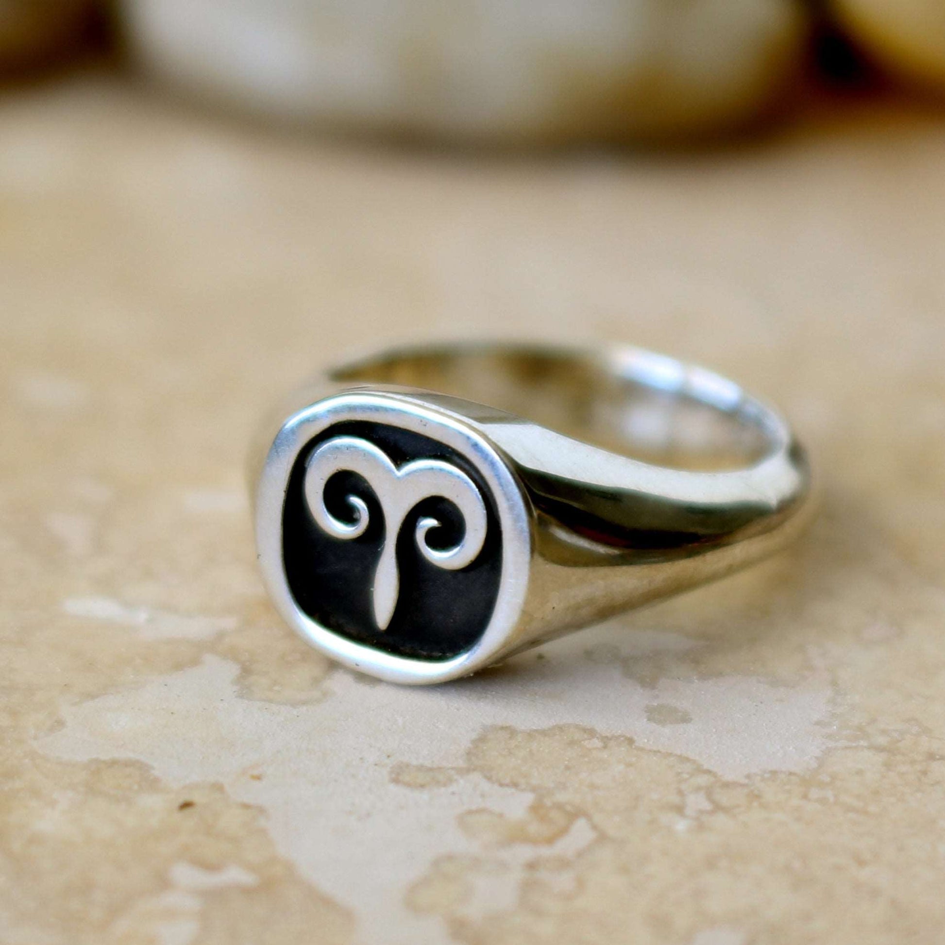 Zodiac Signet Ring