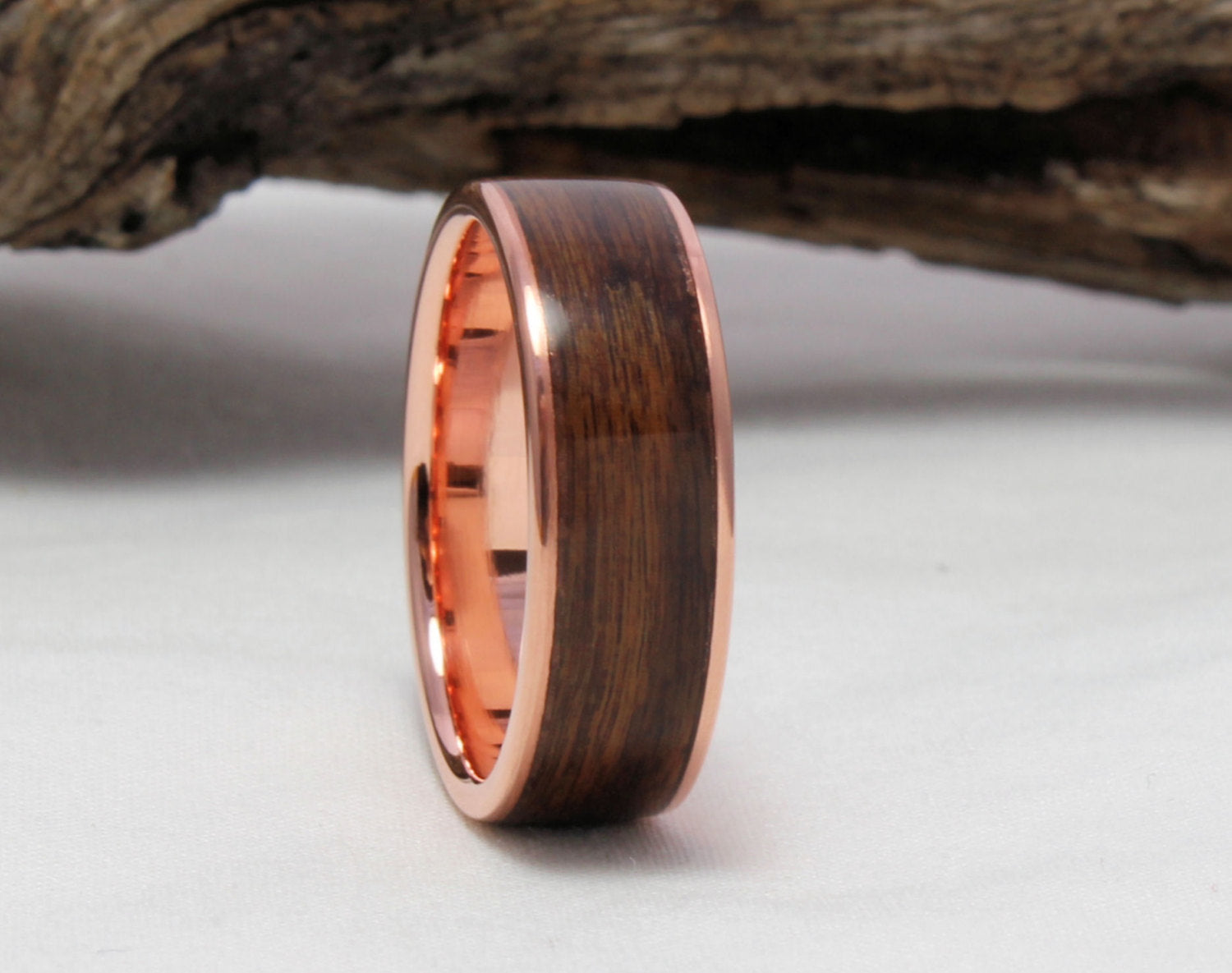 Copper on sale inlay ring